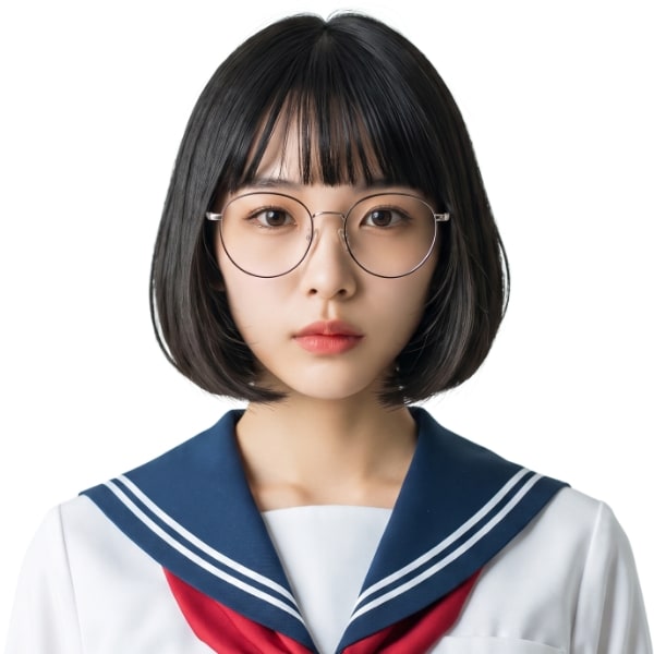 ミカリの実写ポートレート