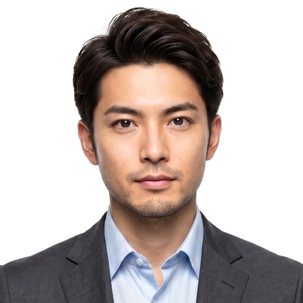 トシヤの実写ポートレート